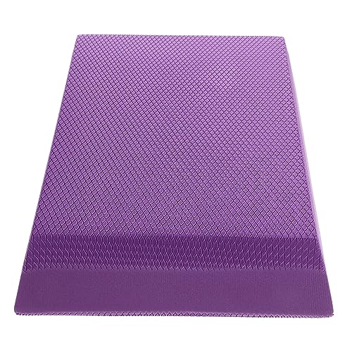 MILISTEN Yoga Balance Pad balance-board balancierbrett yoga zubehör Yoga-Zubehör Schaumstoff-Balance-Pad Yoga-Essen fitnessmatte yogamatte tragbare Balancematte Yoga-Knieschoner tpe Violett von Milisten