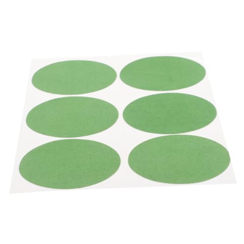 Milisten 1 Blatt Billardtisch Tuch Reparaturzuschuss Snooker Marker Patches Pool Tuch Reparaturaufkleber Billardtisch Marker Punkt Billard Spot Aufkleber Snooker Spot Aufkleber von Milisten