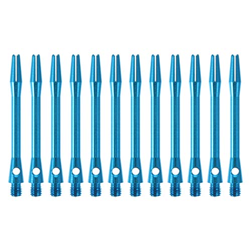 Milisten 12St Dartschaft Wolfram Welle dartpfeil-schäfte Darts Shaft dartpfeile zubehör dartflight dartpfeile Flights 2ba Gewindeschaft Stange Fadenstiel Aluminiumlegierung Blue von Milisten