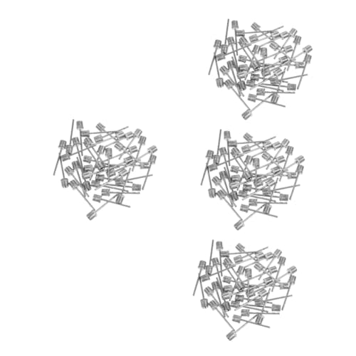 Milisten 160 STK Basketball-Fußball-Charge-Pin Ballpumpennadeln kleine Inflationsnadeln Füllnadeln für Sportbälle Ballaufblasnadeln Kugelfüllnadel Luftnadel für Bälle Rostfreier Stahl von Milisten