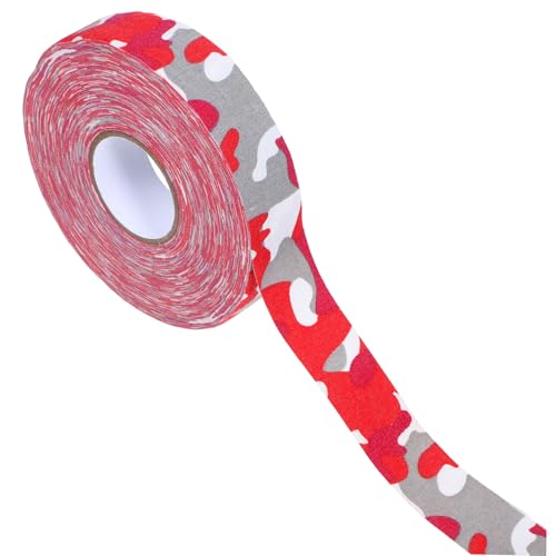 Milisten 2 Rollen Hockeyband Eishockey Tape Hockey-Sockenband Griptape aufkleben Ersatz des Schlägerbandes Hockey-Griffband Schutz für Hockeyschläger rutschfeste Hockeybänder Baumwolle Weiß von Milisten