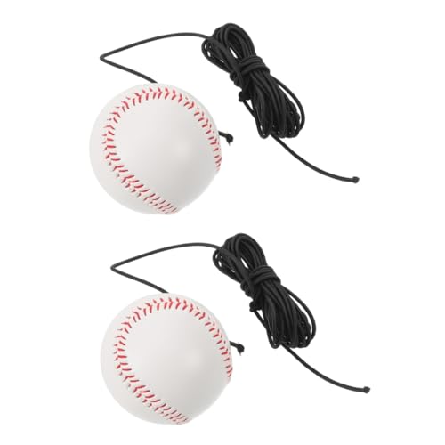 Milisten 2 Sets Baseball Trainer Pitching Trainer Baseball Schlagtrainer Baseball Armtrainer Baseball Wurftrainer Baseball Arm Werkzeug Trainer Für Baseball Schlagzubehör PVC Weiß von Milisten