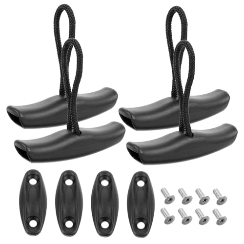 Milisten 20 Sätze handhaben Kayak Accessories Boot zubehör Ersatzgriff Boat Accessories Bootszubehör Kajak Kanugriff-Kit Kanuzubehör Marinegriff Zuggriff für Marineboote Seilgriff Plastik von Milisten