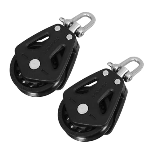Milisten 2St Rollenzubehör Seilrolle Segelboot Pulley segelboot zubehör Schiebepulley für Boot segelzubehör flaschenzug Nylon-Blockriemenscheibe Segelbootblöcke Seilzug Edelstahl 316 Black Milisten 2St Rollenzubehör Seilrolle Segelboot Pulley segelboot zubehör Schiebepulley für Boot segelzubehör flaschenzug Nylon-Blockriemenscheibe Segelbootblöcke Seilzug Edelstahl 316 Black von Milisten