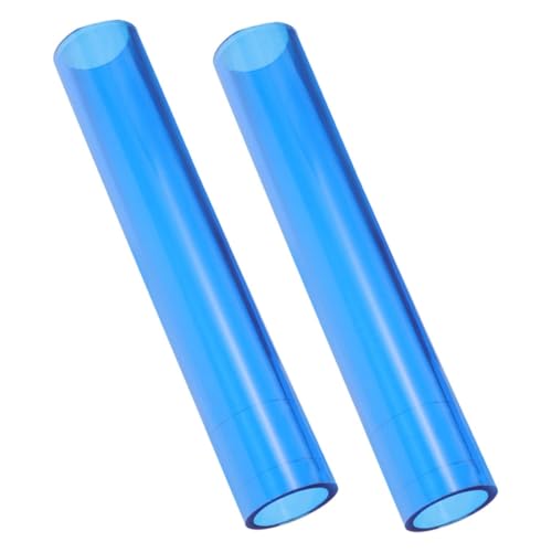 Milisten 2St Tischtennisschläger Paddel-Rollstock Professioneller Rollstock Rollenpressstab tragbare Rollstange tragbare Walze Pingpong-Werkzeug Pingpong-Gummirolle Gummiwalze PVC Blue von Milisten