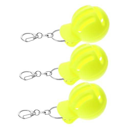 Milisten 3st Golf-Liner Golfball-Werkzeug Strichzeichnungsschreiber Golfballmarkierung Golf-zeichenlinie Golfball-ausrichtungsmarkierungswerkzeug Golfball-Schablone Golfmarker Yellow Abs von Milisten