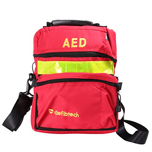 Erste-Hilfe-Tasche, leer, für Reisen, Rettung, Defibrillator, , medizinische Tasche, Erste-Hilfe-Tasche, Aufbewahrung, Survival, Trauma, Notfall-Rucksack für Wandern, Camping (rot) von Milisten