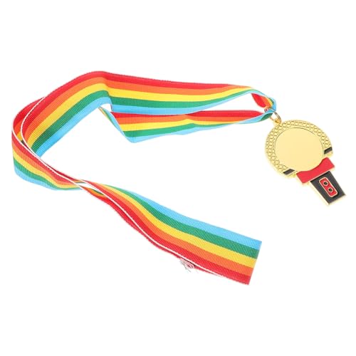 Milisten Kindermedaille Dekorative Auszeichnung Medaillen Belohnungsspielzeug Heim Desktop Dekoration Medaille Mit Umhängeband Metallmedaille Mit Umhängeband Kinderspielzeug von Milisten