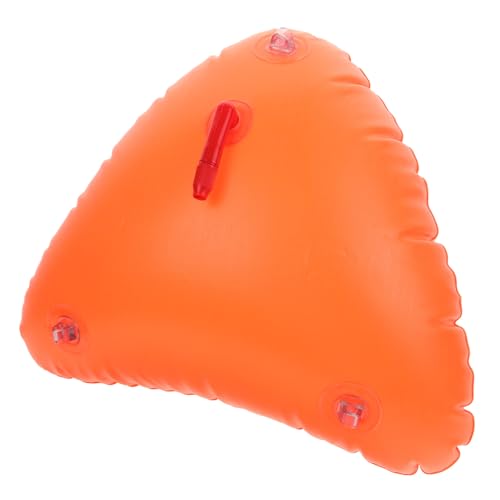 Milisten Schwimmtasche Für Boote Gut Sichtbare Tasche Aufblasen des Schwimmenden Beutels Eisangeltasche Schwimmbeutel Outdoor-trockentaschen Hecktasche Werfbares Gerät PVC Orange von Milisten