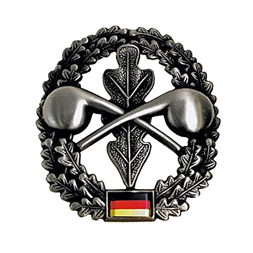 BW Barettabzeichen ABC-Abwehr, Metall BW Barettabzeichen ABC-Abwehr, Metall von Militär a
