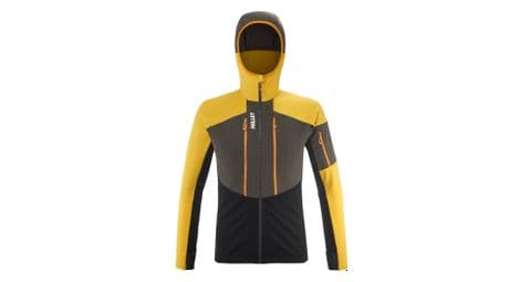 fleecejacke millet pierra ment grun gelb von Millet