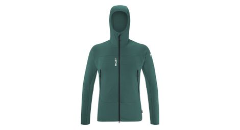 millet fusion grid hoodie fleecejacke grun herren millet fusion grid hoodie fleecejacke grun herren von Millet