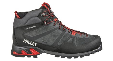 millet super trident gore tex wanderschuhe grau rot von Millet