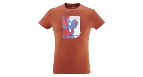 millet t shirt millet x epis m herren orange s von Millet