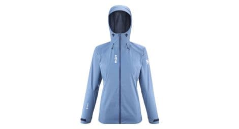 wasserdichte jacke women millet seneca gore tex 2l blau von Millet