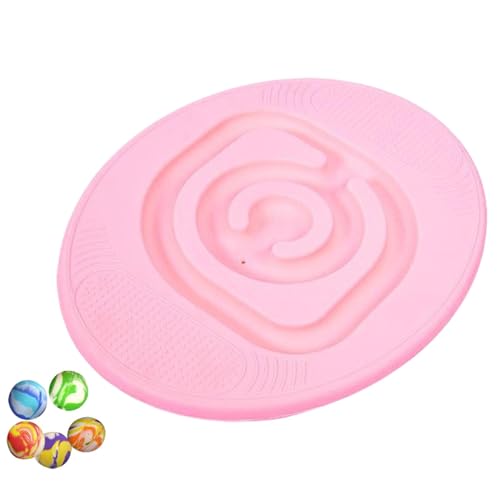 Balance Maze Board, Toddler Balance Board, Toddler Sensory Balance Toys Equipment, Wobble Balance Board for Kids 3+ Years Old, Balance Board for Yoga and Physical Exercise von Mimoqk