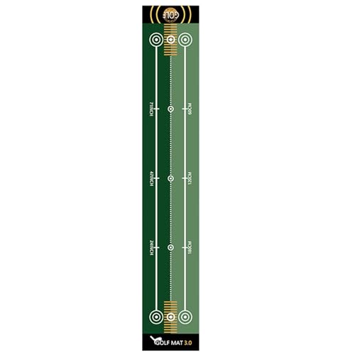 Indoor Golf Green, Putting Practice Mat, Golf Training Equipment, Golf Putting Green, Portable Indoor Indoor Golf Putting Mat with Anti-Slip Backing, Perfect Golf Training Equipment for Men and Women von Mimoqk