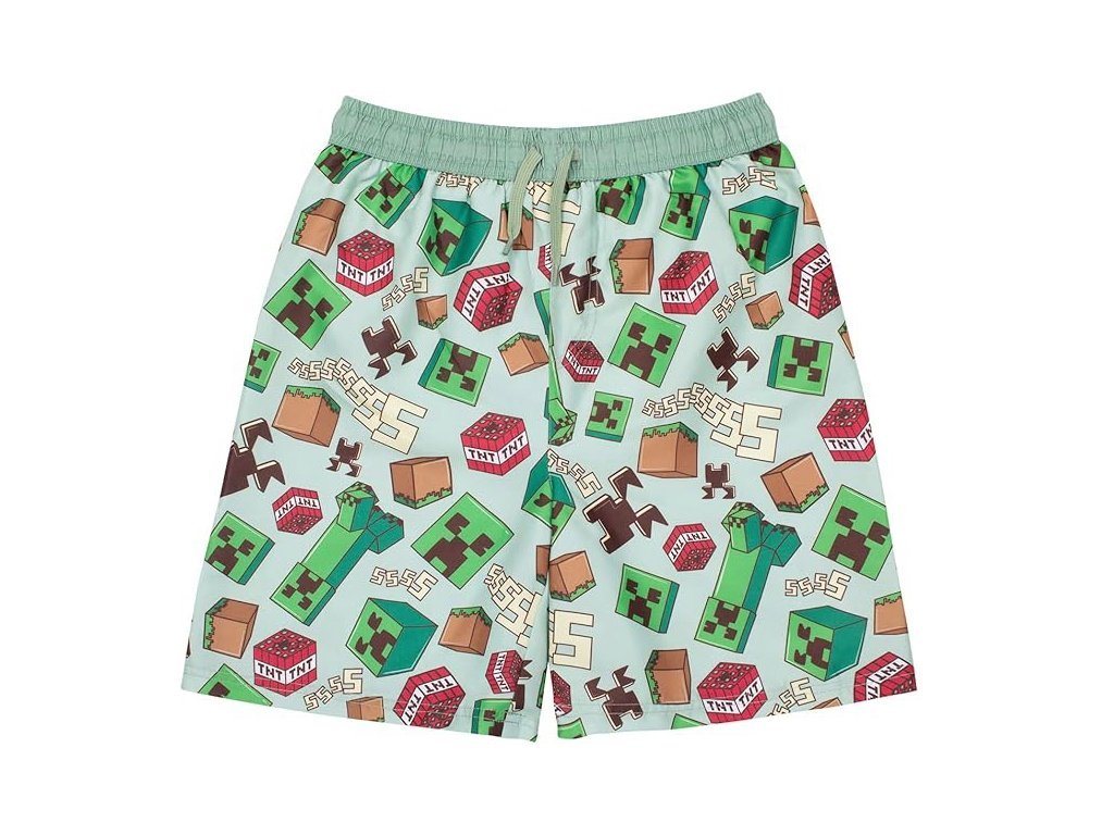 Minecraft Badeshorts Creeper Badehose Minecraft Badeshorts Creeper Badehose von Minecraft