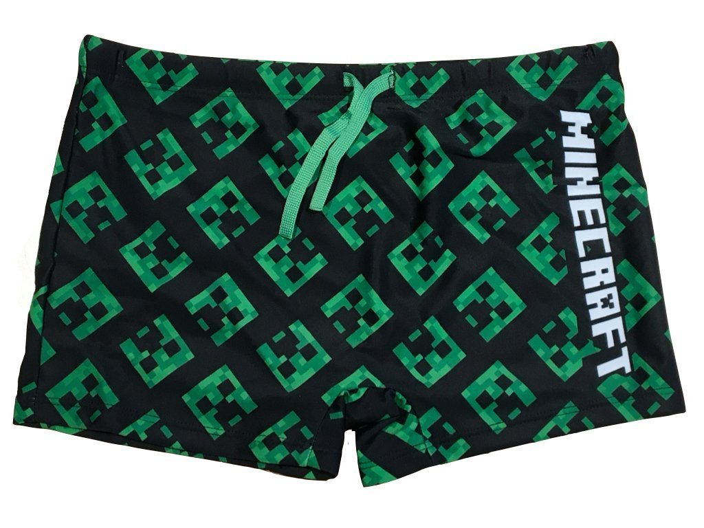 Minecraft Boxer-Badehose Badehose mit Schnüren Alloverdruck Minecraft Boxer-Badehose Badehose mit Schnüren Alloverdruck von Minecraft