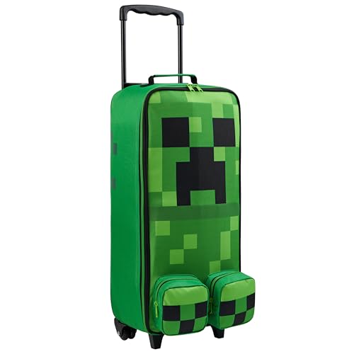 Minecraft Kinder Koffer, Trolley Handgepäck Reisekoffer mit Rollen - 64 x 17 x 25 cm, 24,2 Liter, 4 Räder Minecraft Kinder Koffer, Trolley Handgepäck Reisekoffer mit Rollen - 64 x 17 x 25 cm, 24,2 Liter, 4 Räder von Minecraft