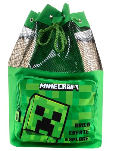 Minecraft Schwimmtasche | Kinderrucksäcke | Schwimmtasche Für Kinder | Grün Minecraft Schwimmtasche | Kinderrucksäcke | Schwimmtasche Für Kinder | Grün von Minecraft