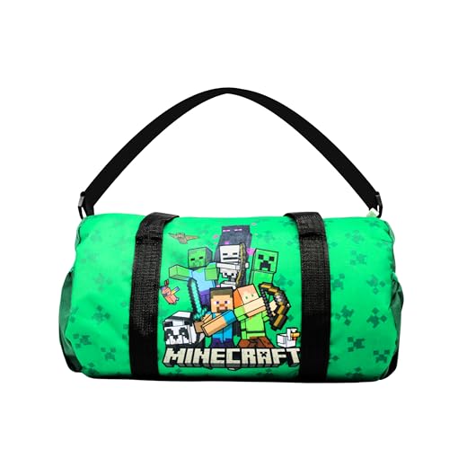 Minecraft Sporttasche für Jungen, Turnbeutel für Jungen, Kinder Gepäcktasche, Geschenk Zubehör für Jungen von Minecraft