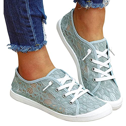 Minetom Damen Freizeit Studenten Segeltuchschuhe Flache Schuhe Schnüren Atmungsaktiv Sport Schuhe Spitzen Up Plateauschuhe A Grün 37 EU Minetom Damen Freizeit Studenten Segeltuchschuhe Flache Schuhe Schnüren Atmungsaktiv Sport Schuhe Spitzen Up Plateauschuhe A Grün 37 EU von Minetom