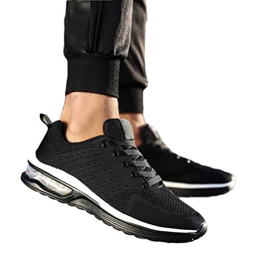 Minetom Damen Mesh Laufschuhe Turnschuhe Sportschuhe Sneaker Running Tennis Schuhe Straßenlaufschuhe Dämpfung Leichtgewichts Atmungsaktiv Walkingschuhe Outdoor Fitness Jogging C Schwarz 42 EU Minetom Damen Mesh Laufschuhe Turnschuhe Sportschuhe Sneaker Running Tennis Schuhe Straßenlaufschuhe Dämpfung Leichtgewichts Atmungsaktiv Walkingschuhe Outdoor Fitness Jogging C Schwarz 42 EU von Minetom