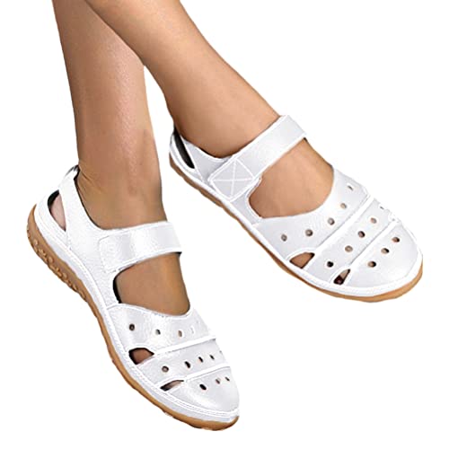 Minetom Damen Slipper Flache Atmungsaktive Cutouts Römersandalen Modische Geschlossene Slippers Frauen Low Top Halbschuhe Slip On Bootsschuhe Schlupfschuhe Lässige Damenschuhe C Weiß 38 EU Minetom Damen Slipper Flache Atmungsaktive Cutouts Römersandalen Modische Geschlossene Slippers Frauen Low Top Halbschuhe Slip On Bootsschuhe Schlupfschuhe Lässige Damenschuhe C Weiß 38 EU von Minetom