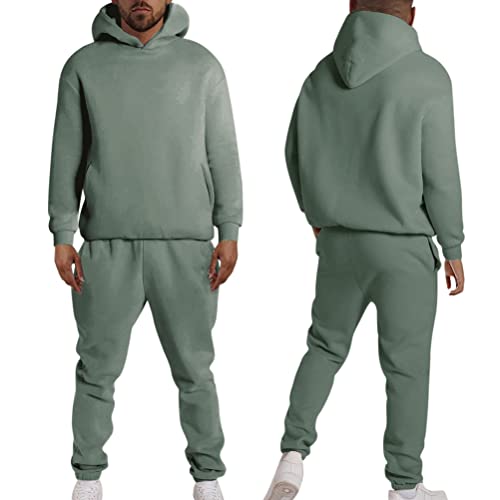 Minetom Herren Jogginganzug Einfarbig Sportanzug Trainingsanzug Für Männer Laufanzug Gym Fitness Runningwear Outdoor Hausanzug Freizeitanzug A Grün L Minetom Herren Jogginganzug Einfarbig Sportanzug Trainingsanzug Für Männer Laufanzug Gym Fitness Runningwear Outdoor Hausanzug Freizeitanzug A Grün L von Minetom
