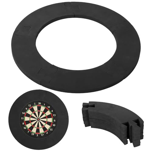 Mineup Dart Catchring Surround, 5pcs Dart Surround Auffangring, 45cm Dartscheibe Schutzring, Dartscheibe Wand Schutz, Dartboard Surround Eva, Dartscheiben-Einfassung, Geeignet für Standard Dartboards Mineup Dart Catchring Surround, 5pcs Dart Surround Auffangring, 45cm Dartscheibe Schutzring, Dartscheibe Wand Schutz, Dartboard Surround Eva, Dartscheiben-Einfassung, Geeignet für Standard Dartboards von Mineup