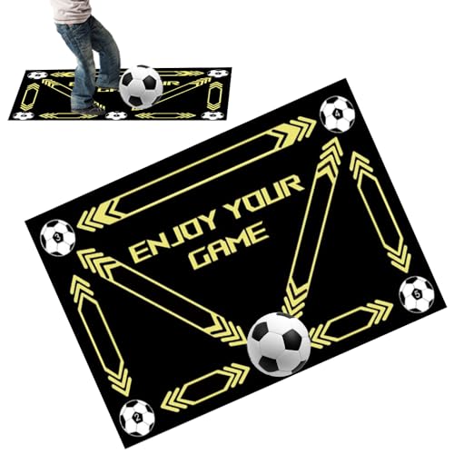 Mineup Fußballmatte, 60x90cm Fußball Trainingsmatte, Fussballmatte Training, Fussball Matte,Fußball Schritt Trainingsmatte, Ballkontrolle Trainingsmatte,Fußballmatte Fussball Trainingszubehör Mineup Fußballmatte, 60x90cm Fußball Trainingsmatte, Fussballmatte Training, Fussball Matte,Fußball Schritt Trainingsmatte, Ballkontrolle Trainingsmatte,Fußballmatte Fussball Trainingszubehör von Mineup