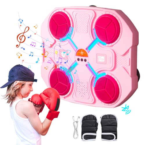 Mineup Music Boxing Machine, Kinder Musik Box Maschine, Bluetooth Box Maschine mit Musik, LED Musik Boxmaschine mit 3 Geschwindigkeiten, Musik Boxen Sport Spielzeug, Geschenke für Kinder Jungs Mineup Music Boxing Machine, Kinder Musik Box Maschine, Bluetooth Box Maschine mit Musik, LED Musik Boxmaschine mit 3 Geschwindigkeiten, Musik Boxen Sport Spielzeug, Geschenke für Kinder Jungs von Mineup