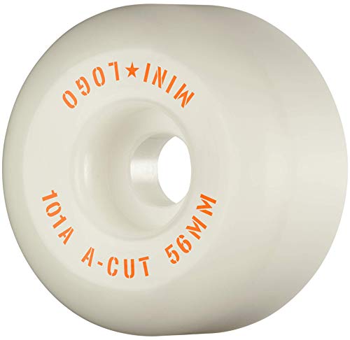 Mini Logo Skateboardrollen A-Cut #3 56mm 101A (White) von Mini Logo