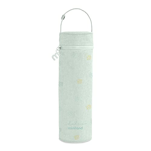 Miniland Thermibag Mint 500 ml Isoliertasche mit Tragegriff zum einfachen Aufhängen und Transportieren, ideal für Flaschen oder Thermoskannen, Kollektion Dolce Miniland Thermibag Mint 500 ml Isoliertasche mit Tragegriff zum einfachen Aufhängen und Transportieren, ideal für Flaschen oder Thermoskannen, Kollektion Dolce von Miniland
