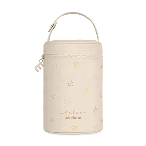 Miniland Thermibag Vanilla 700 ml Isoliertasche mit Griff zum Aufhängen und Transportieren, ideal für die Isolierbehälter Kollektion Dolce. Miniland Thermibag Vanilla 700 ml Isoliertasche mit Griff zum Aufhängen und Transportieren, ideal für die Isolierbehälter Kollektion Dolce. von Miniland
