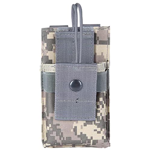 MinnowXY Verstellbare Taktik-Talkie-Radio-Hülle, Halterung, Nylon-Tasche, Interphone für Outdoor, Jagd, Camping von MinnowXY