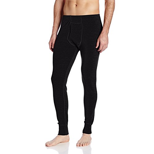 Minus33 Herren Kancamagus Midweight Bottom Thermo Unterwäsche Merinowolle, Schwarz, XL von Minus33 Merino Wool