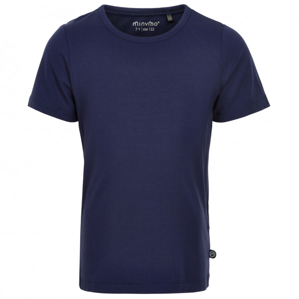 Minymo - Kid's Blouse S/S - Bamboo - T-Shirt Gr 92 blau Minymo - Kid's Blouse S/S - Bamboo - T-Shirt Gr 92 blau von Minymo