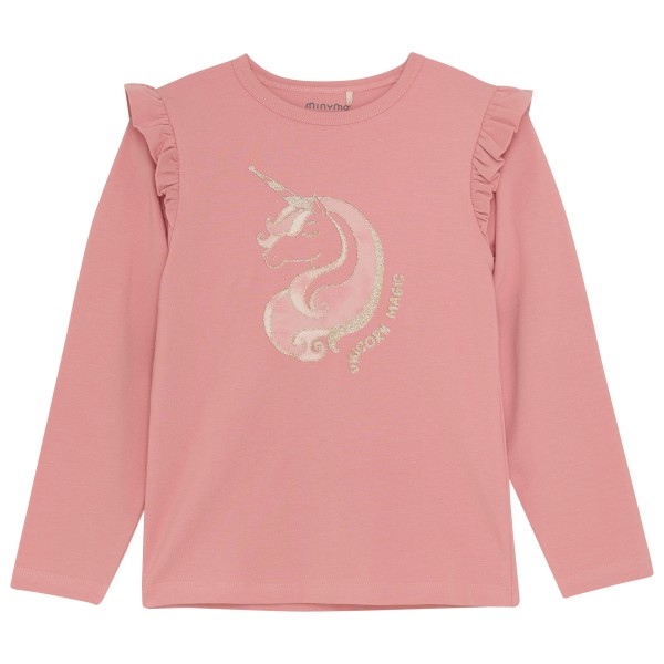 Minymo - Kid's Frilled T-Shirt L/S - Longsleeve Gr 86 rosa Minymo - Kid's Frilled T-Shirt L/S - Longsleeve Gr 86 rosa von Minymo
