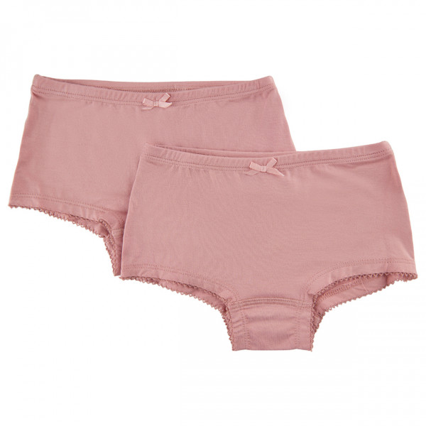 Minymo - Kid's Hipsters 2-Pack - Bamboo - Unterhose Gr 128 rosa Minymo - Kid's Hipsters 2-Pack - Bamboo - Unterhose Gr 128 rosa von Minymo