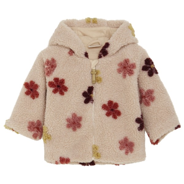 Minymo - Kid's Jacket Teddy with Lining - Fleecejacke Gr 74 beige von Minymo