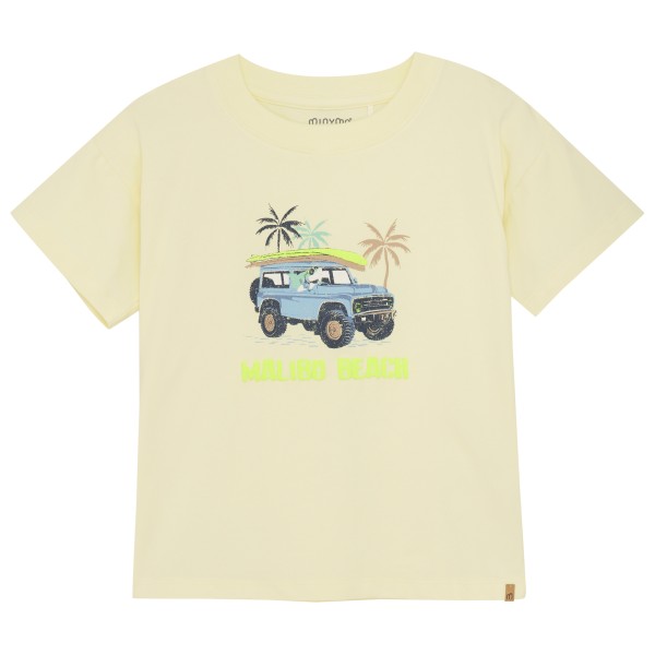 Minymo - Kid's T-Shirt S/S Slub Yarn - T-Shirt Gr 98 beige von Minymo