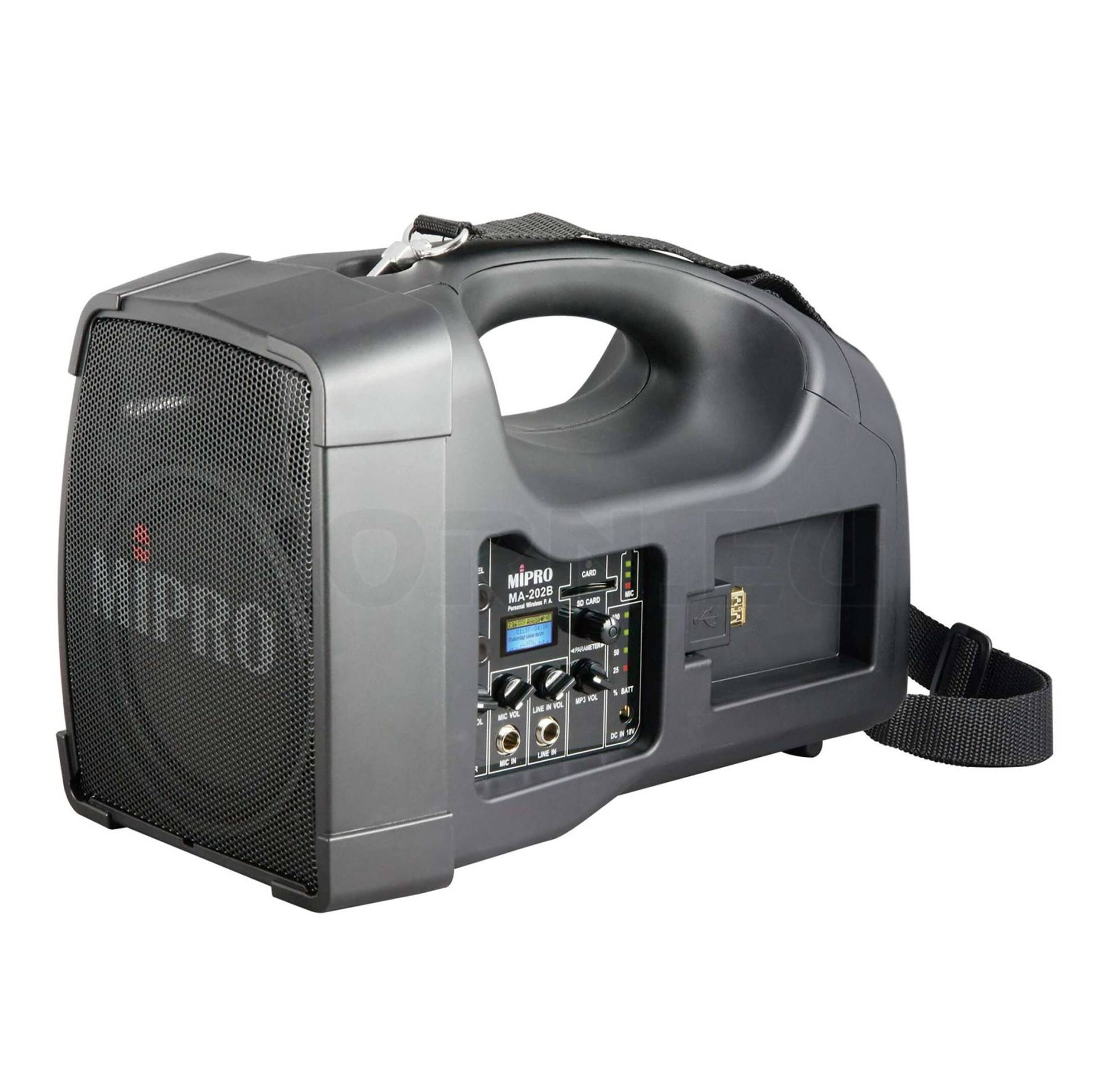 Mipro Akku-Beschallungssystem "MA-200" Mipro Akku-Beschallungssystem "MA-200" von Mipro