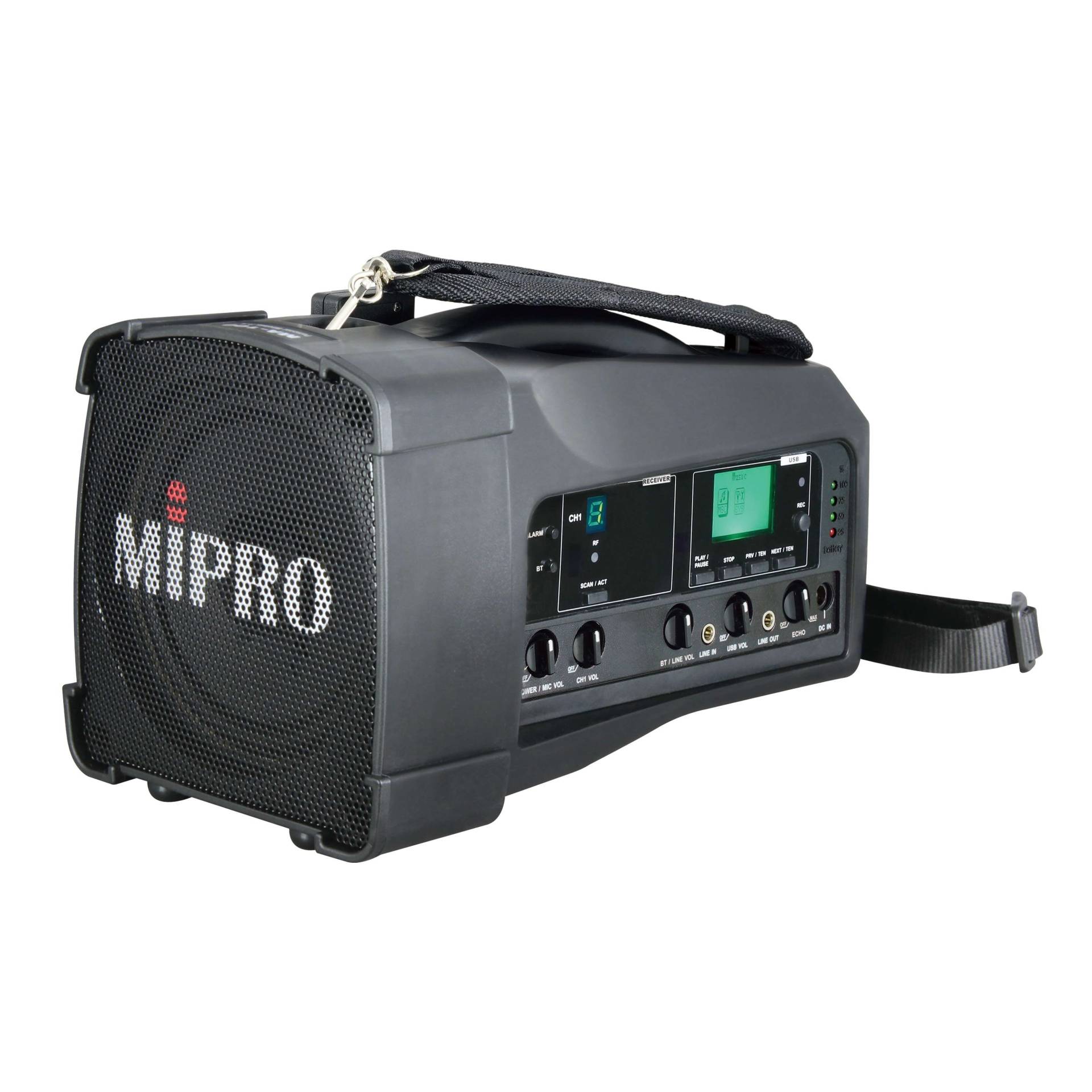 Mipro Lautsprechersystem "MA-100", tragbar Mipro Lautsprechersystem "MA-100", tragbar von Mipro