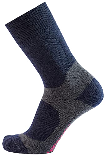 Miribung Wandersocken Pure Merino, blau, 36-38 von Miribung