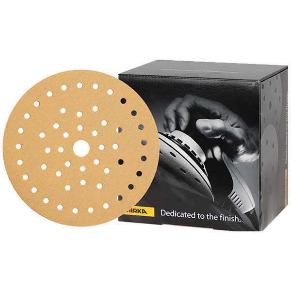 Mirka Gold P60 42h 5´´ Multifit 5 Dust Free Discs Golden Mirka Gold P60 42h 5´´ Multifit 5 Dust Free Discs Golden von Mirka
