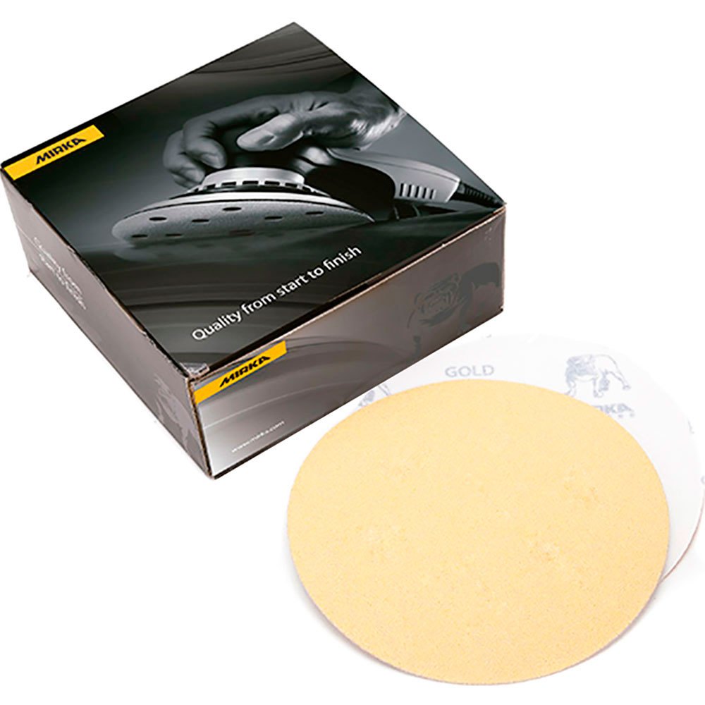 Mirka Psa Disc Sanding Sheets 60g 12.7 Cm Golden Mirka Psa Disc Sanding Sheets 60g 12.7 Cm Golden von Mirka