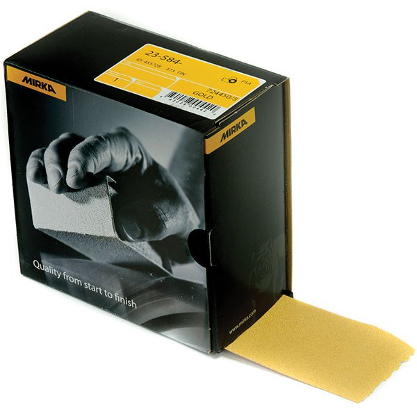 Mirka Psa File Roll Sanding Sheets 80g Gelb Mirka Psa File Roll Sanding Sheets 80g Gelb von Mirka
