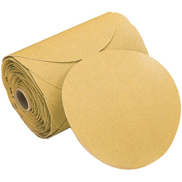 Mirka Psa Link Roll Disc Sanding Sheets 150g 15.2 Cm Gelb von Mirka
